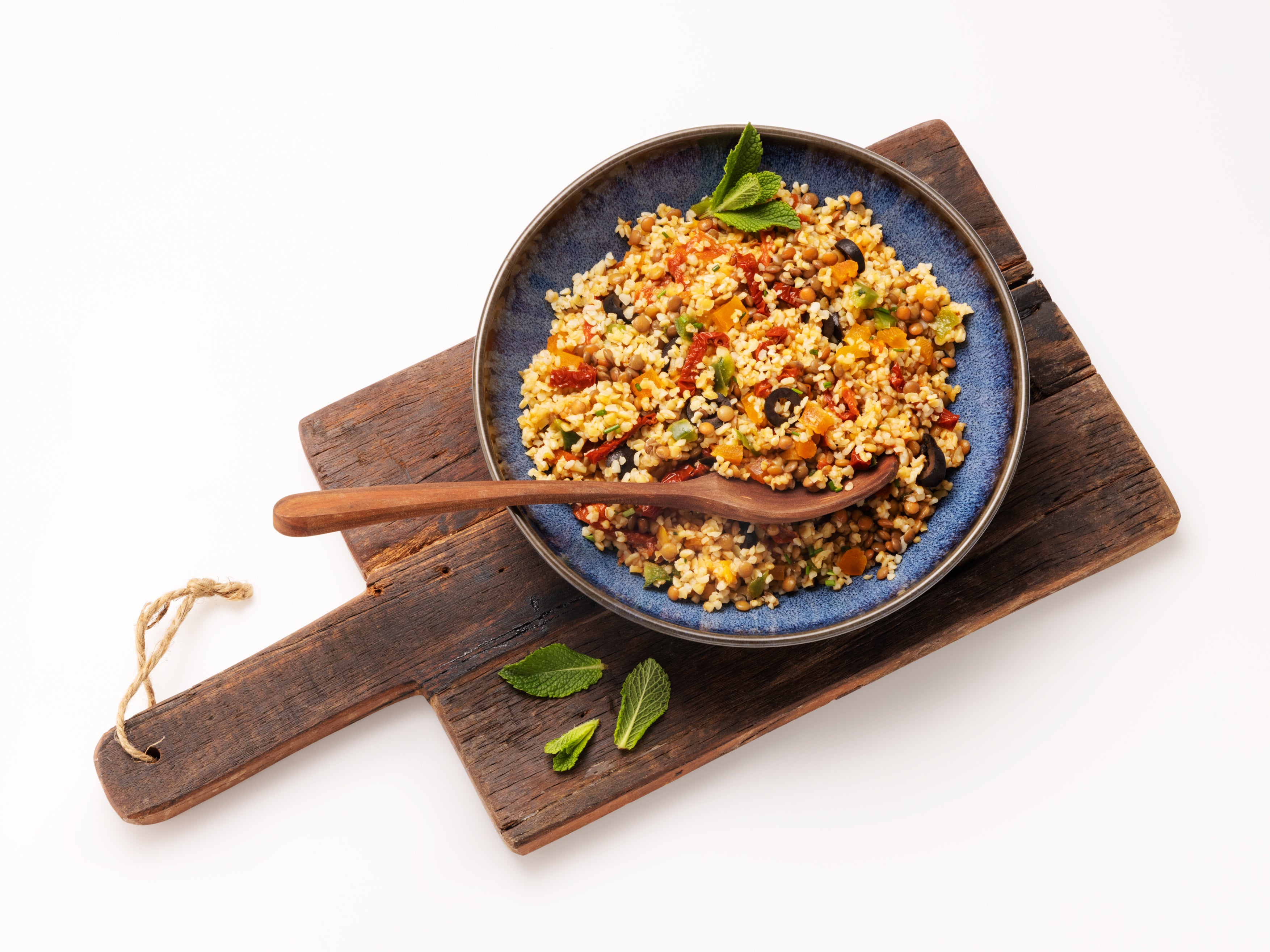 Linsen-Bulgur Salat