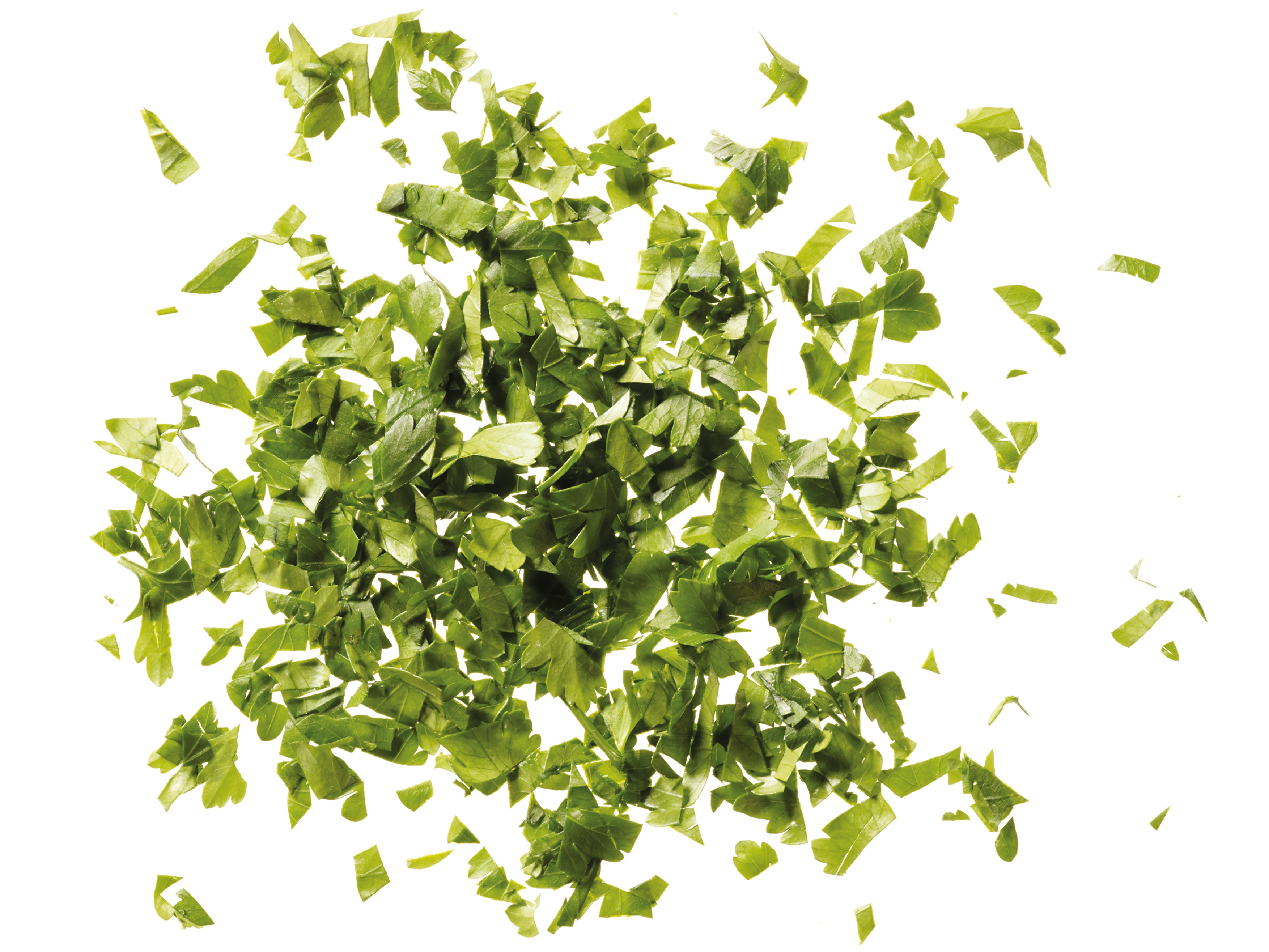 Petersilie gehackt