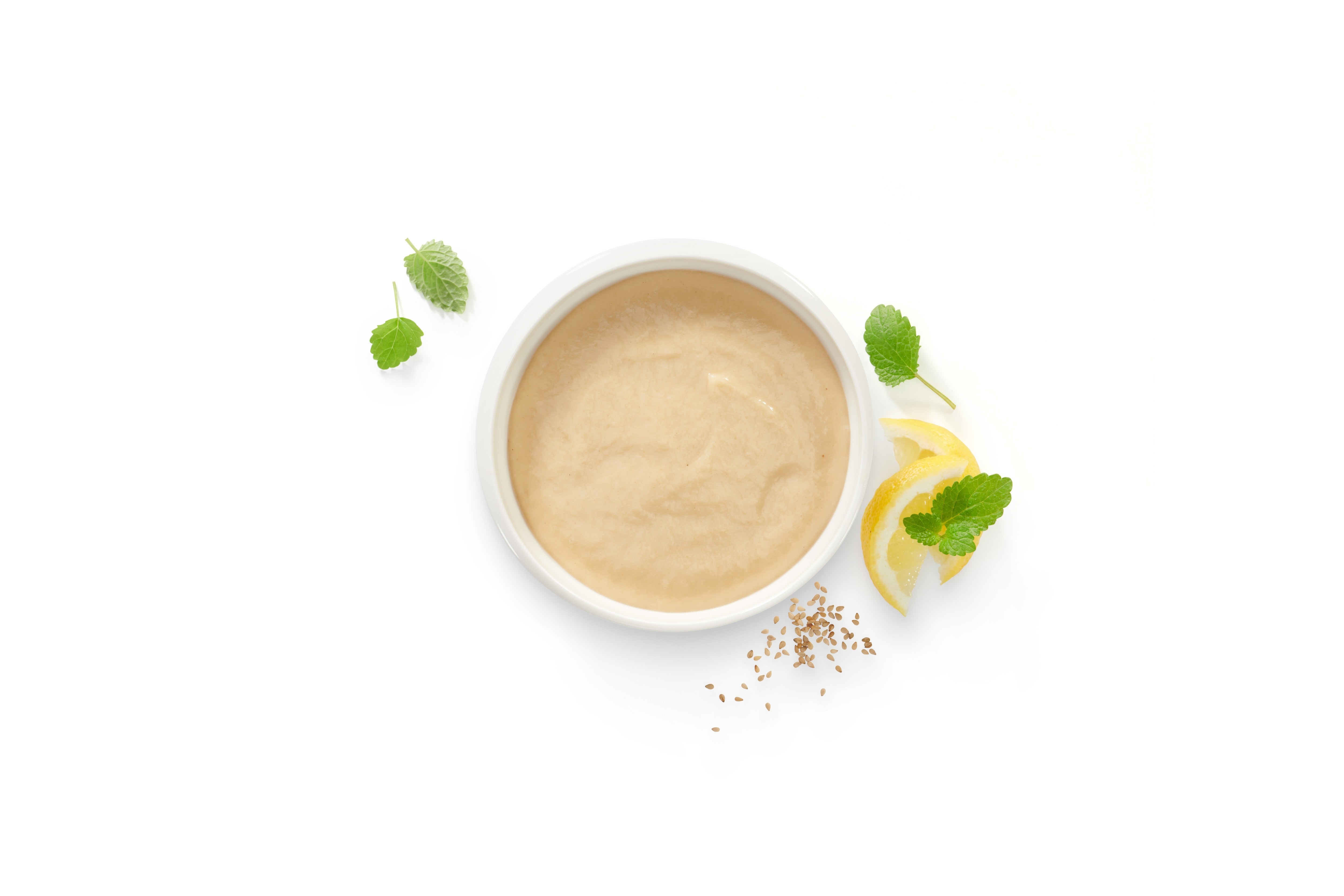 Lemon-Tahini-Topping