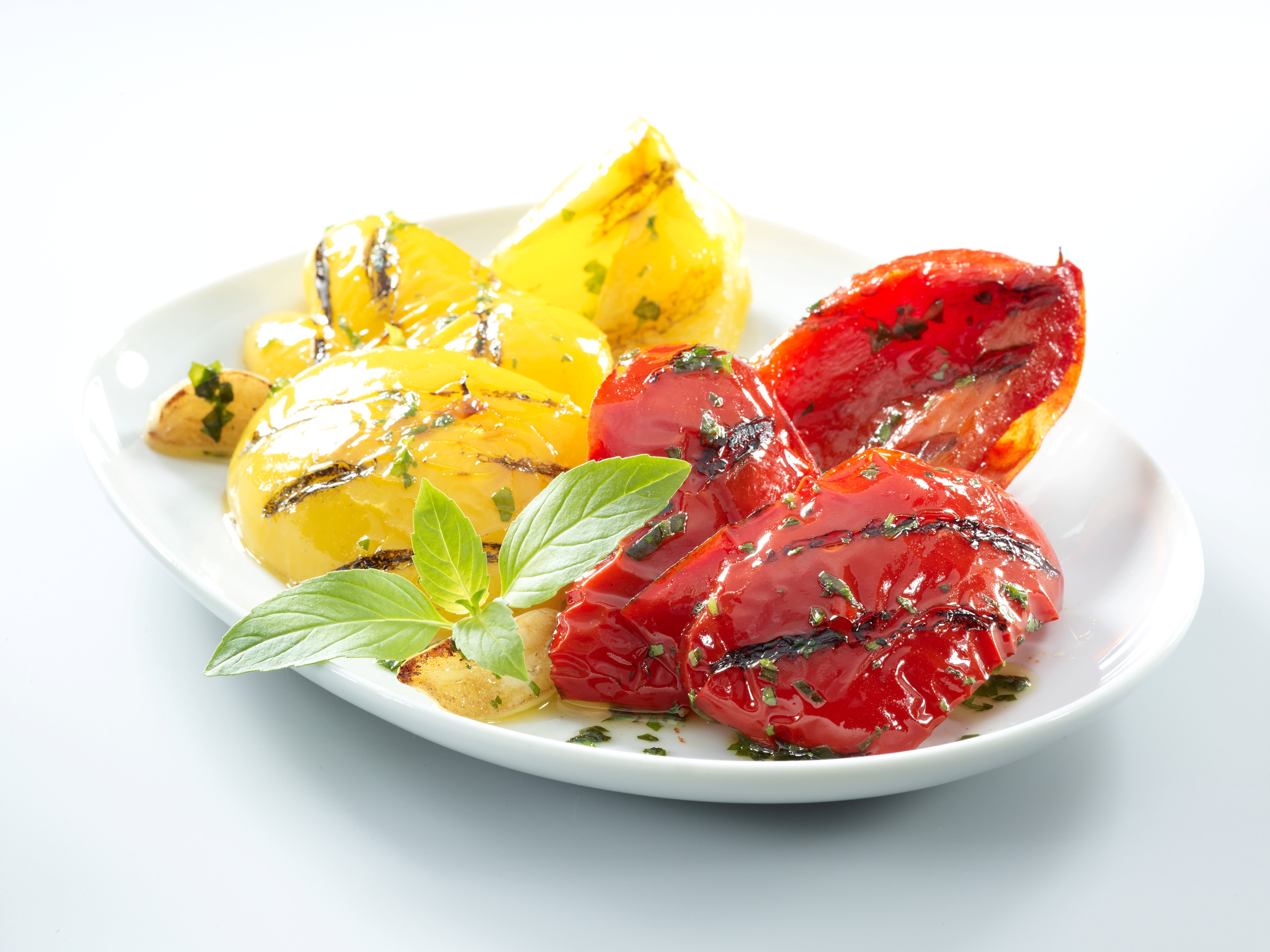 Gegrillte Paprika