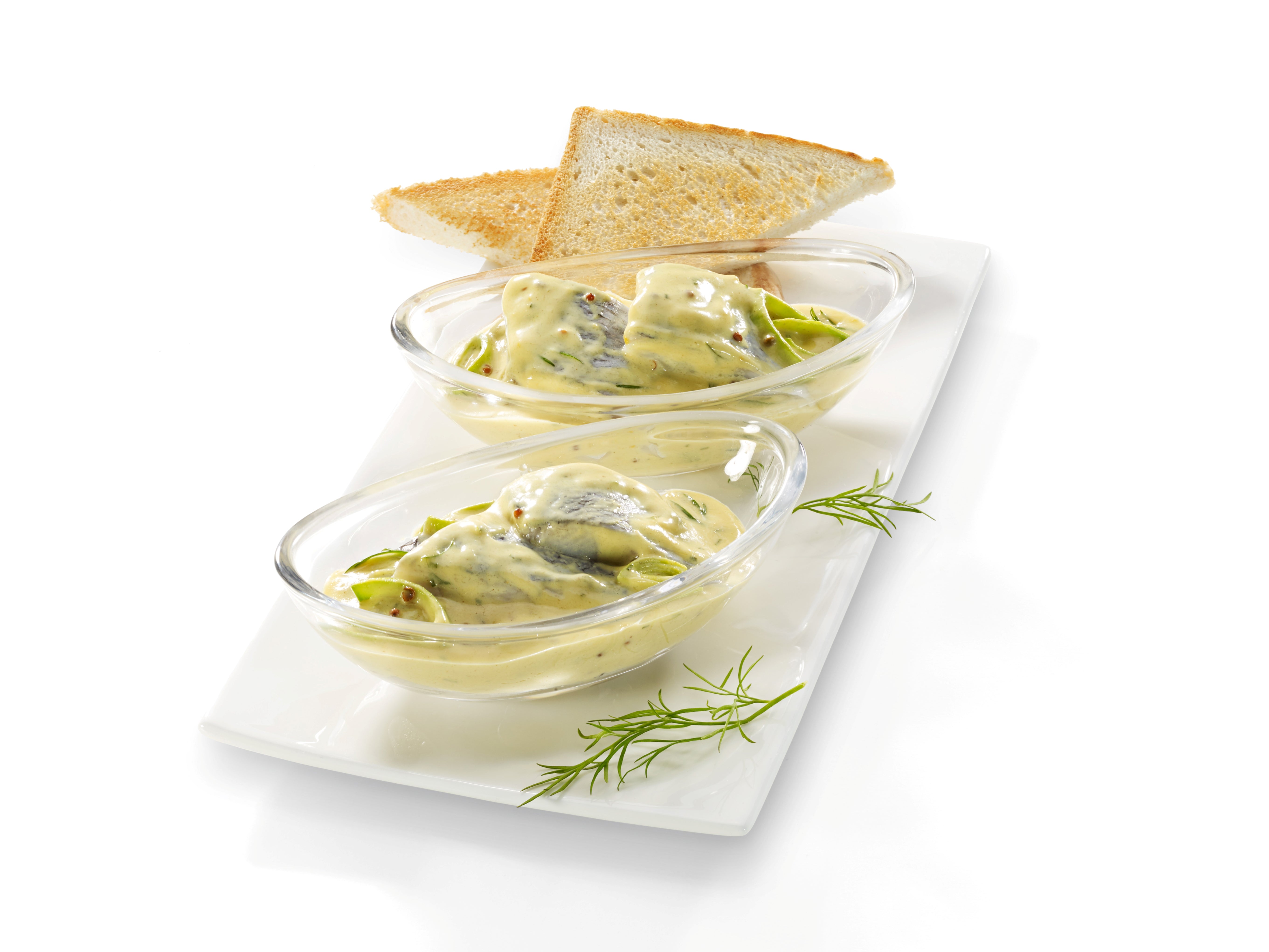 Heringshappen "Honig-Senf"