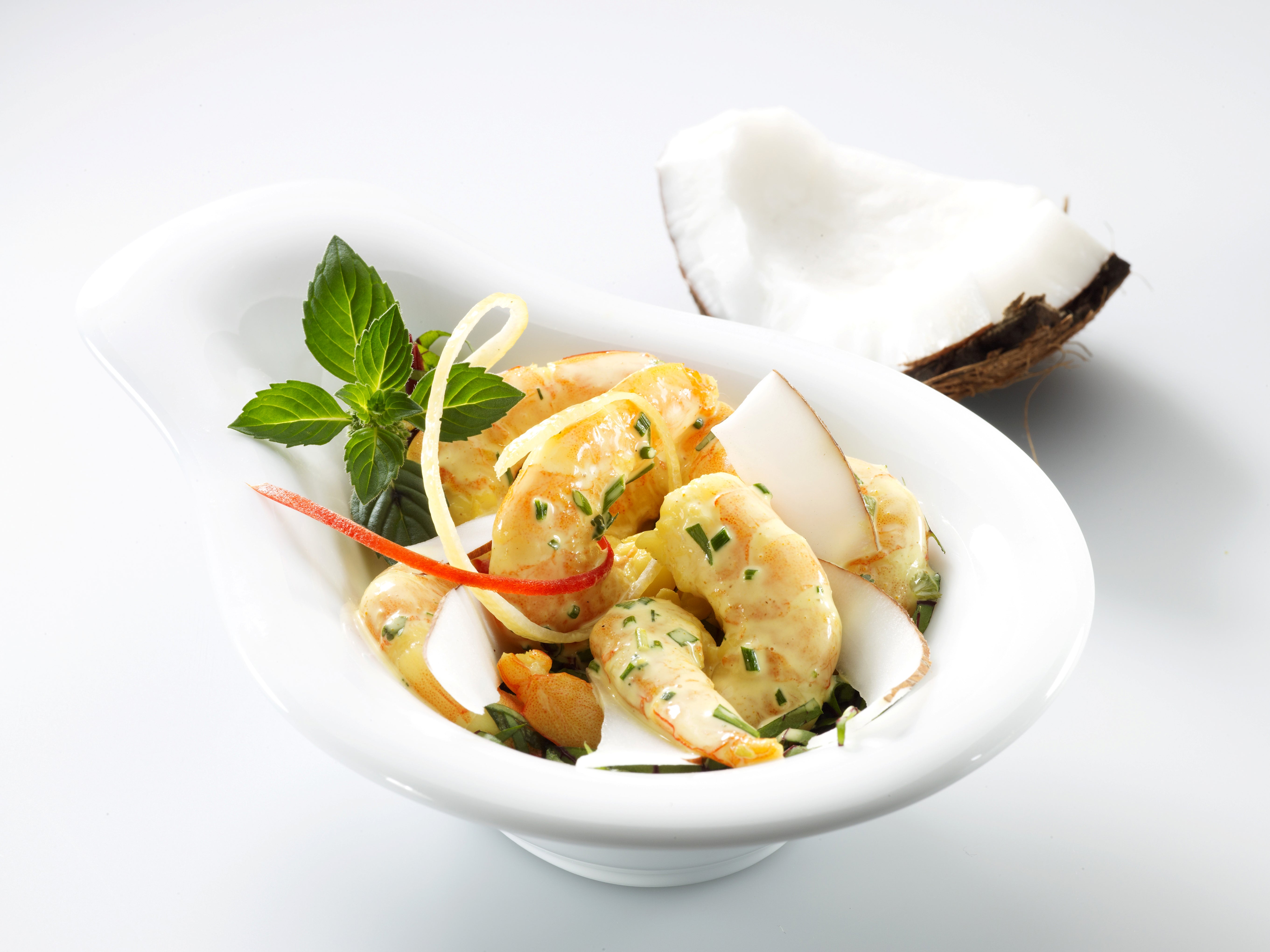 Gambas "Coco-Ginger"