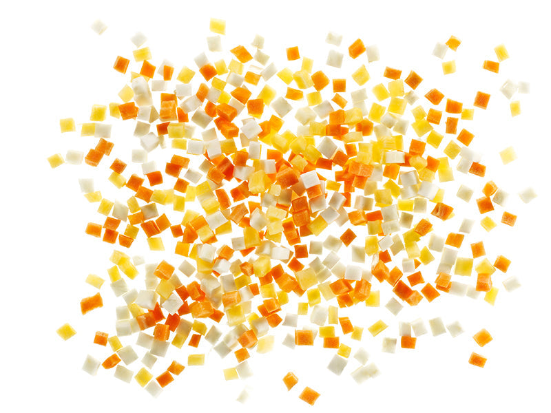 Suppengemüse "Brunoise"