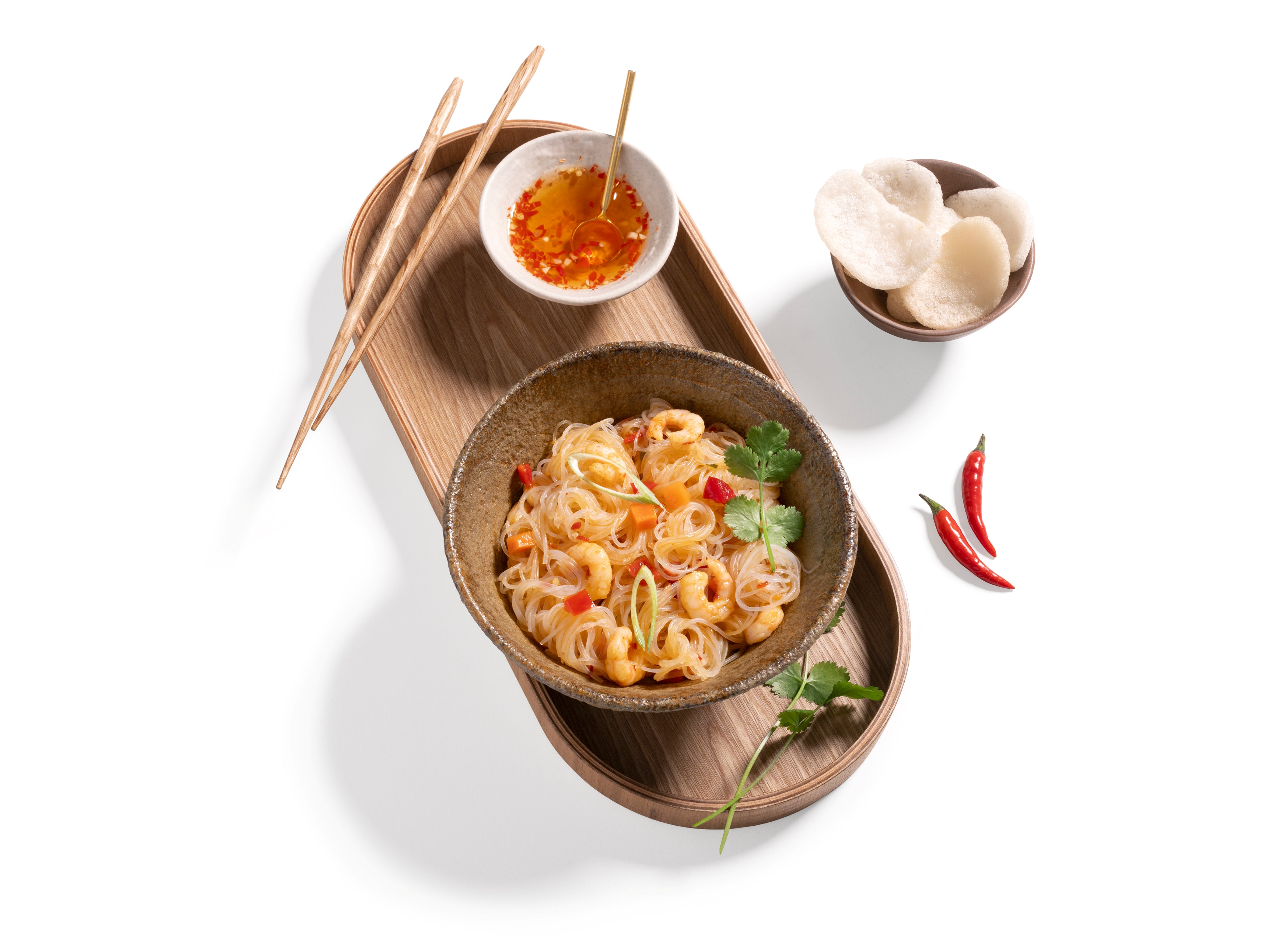 Glasnudel-Krabben-Salat