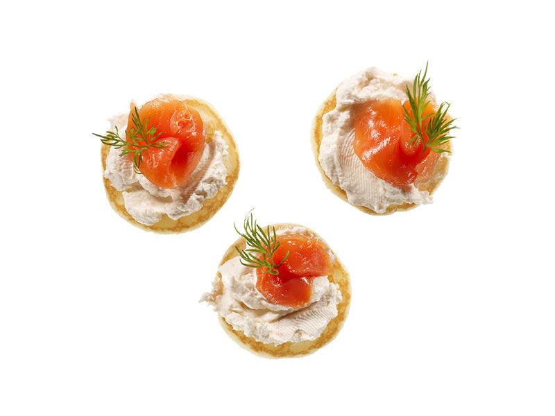 Lachsfrischkäsezubereitung