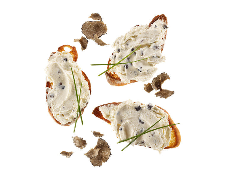 Trüffelfrischkäsezubereitung