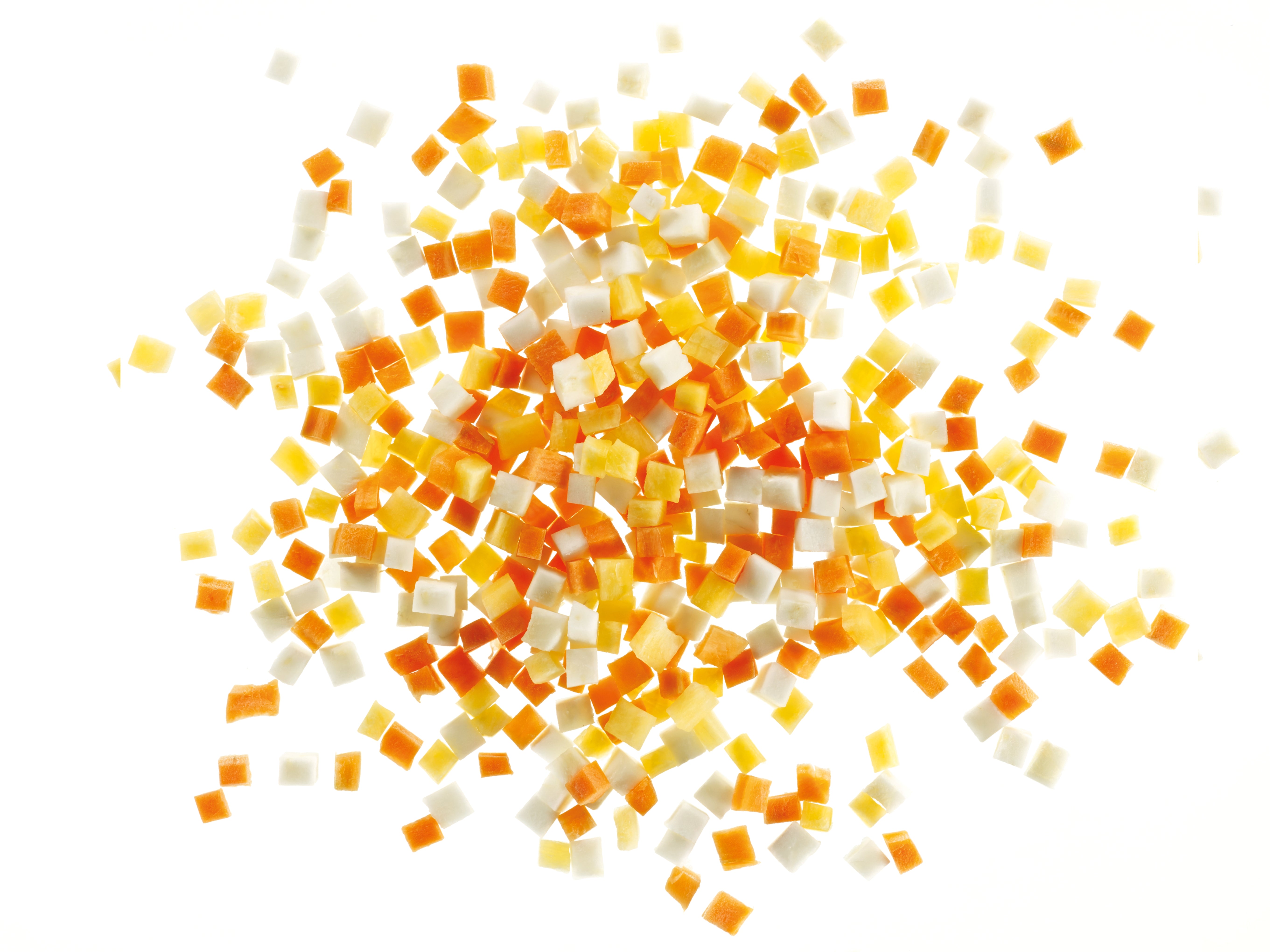 Suppengemüse "Brunoise"